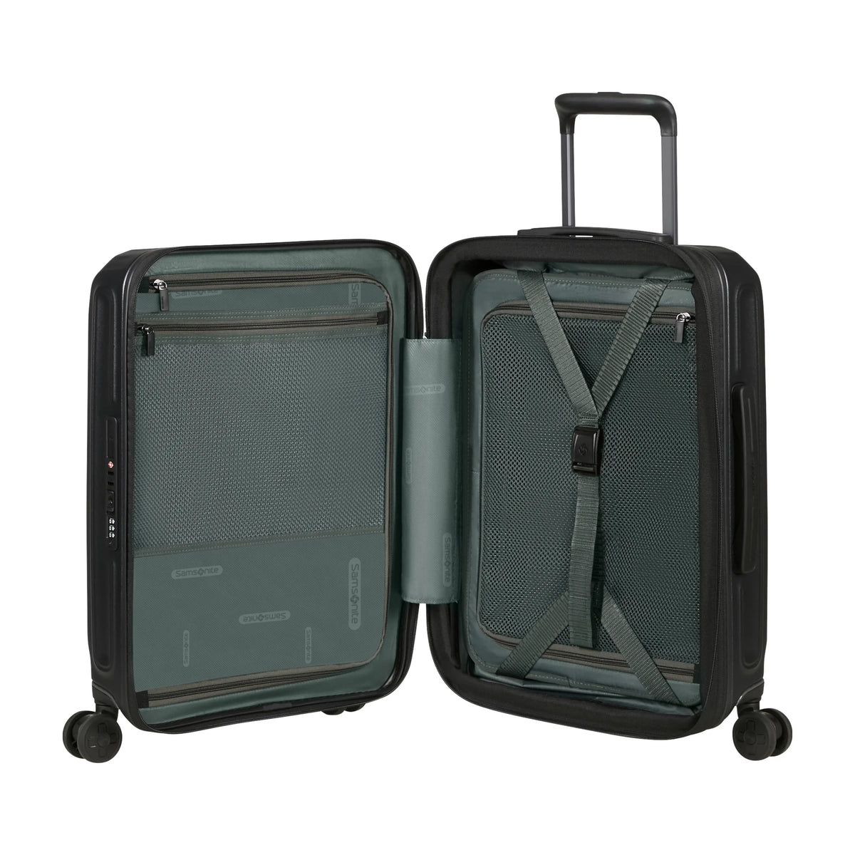 Organizzazione interna e scomparti di Samsonite 2Wander Trolley (4 Ruote) - Matt Graphite