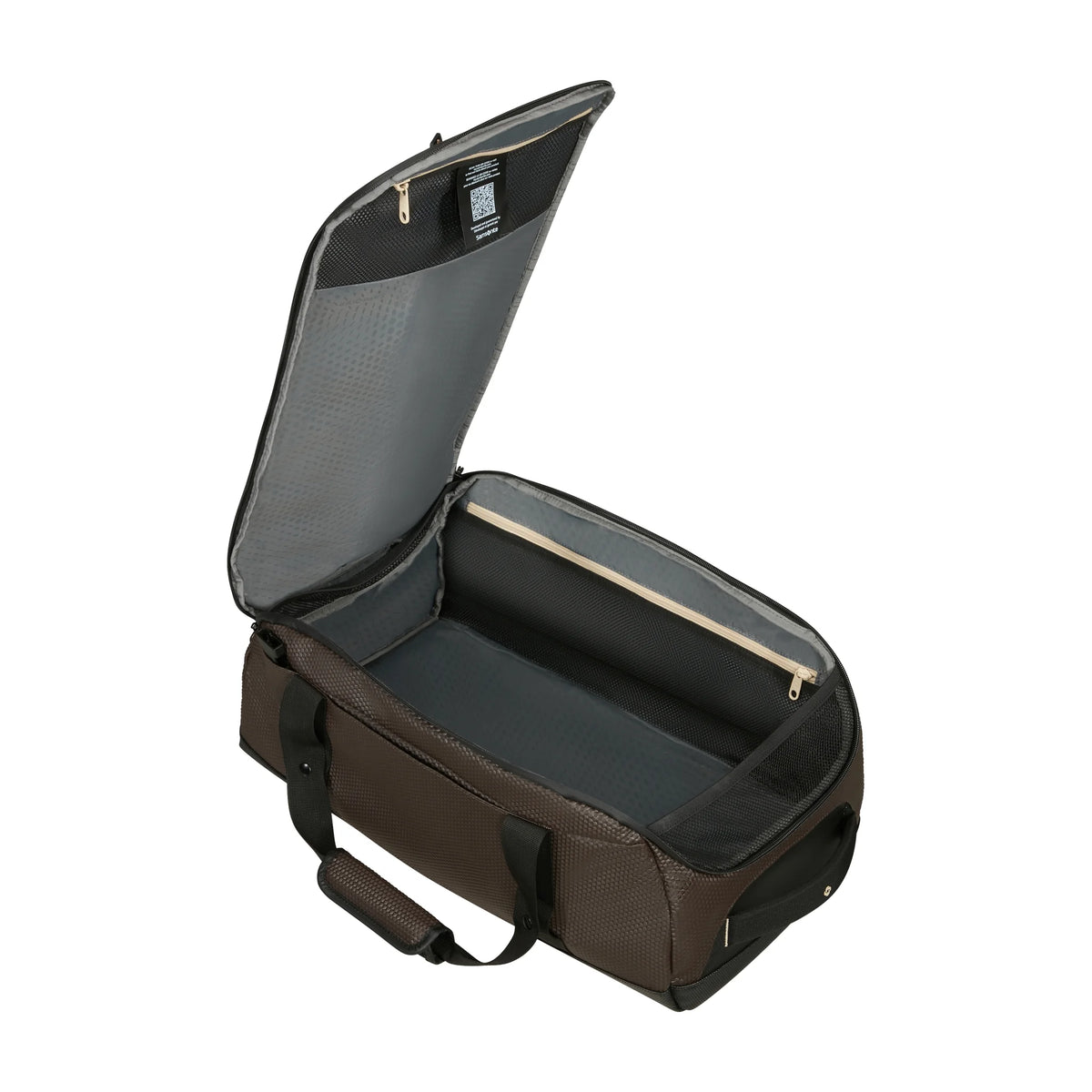 Organizzazione interna e scomparti di Samsonite Ecodiver Borsone Da Viaggio - Coffee Bean
