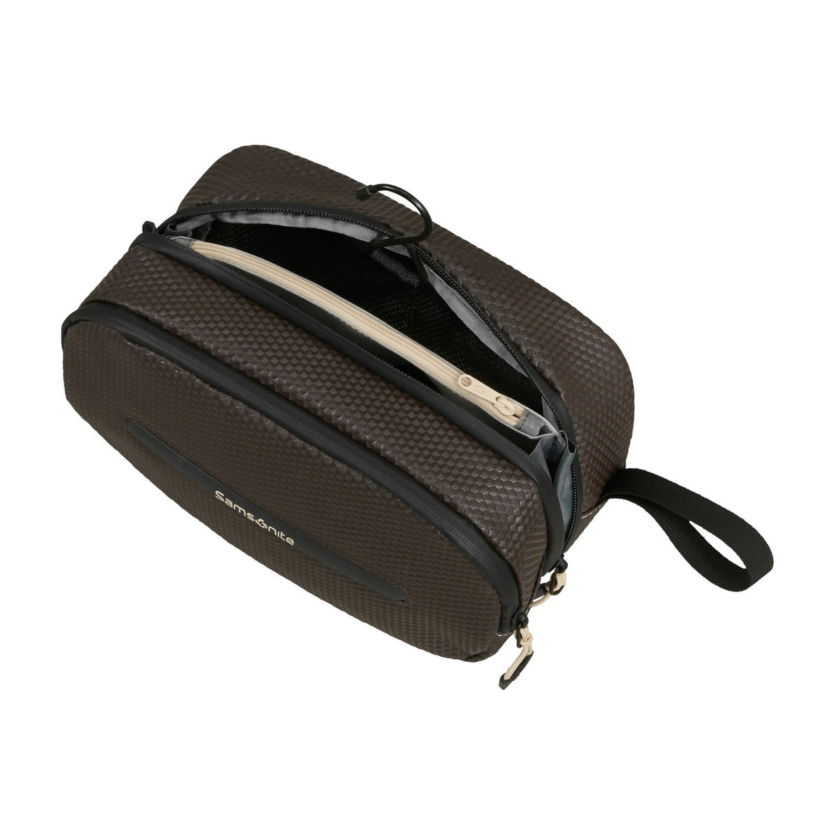 Organizzazione interna e scomparti di Samsonite Ecodiver Necessaire - Coffee Bean