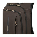 Dettaglio finiture e hardware di Samsonite Ecodiver Zaino Business - Coffee Bean