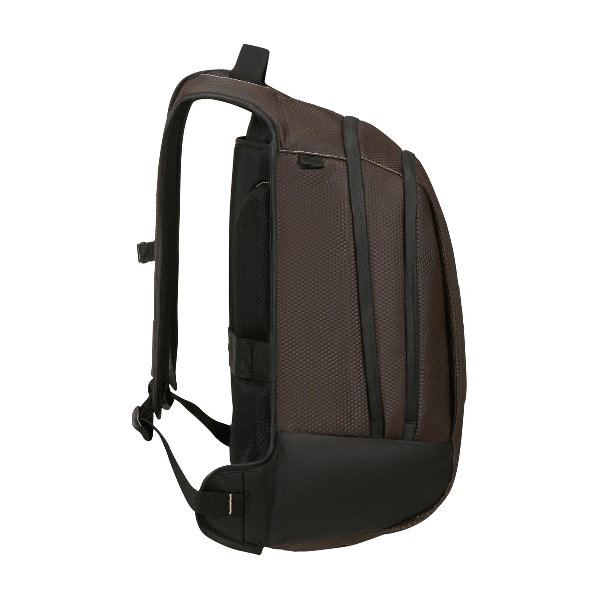 Dettaglio laterale e fondo di Samsonite Ecodiver Zaino Business - Coffee Bean