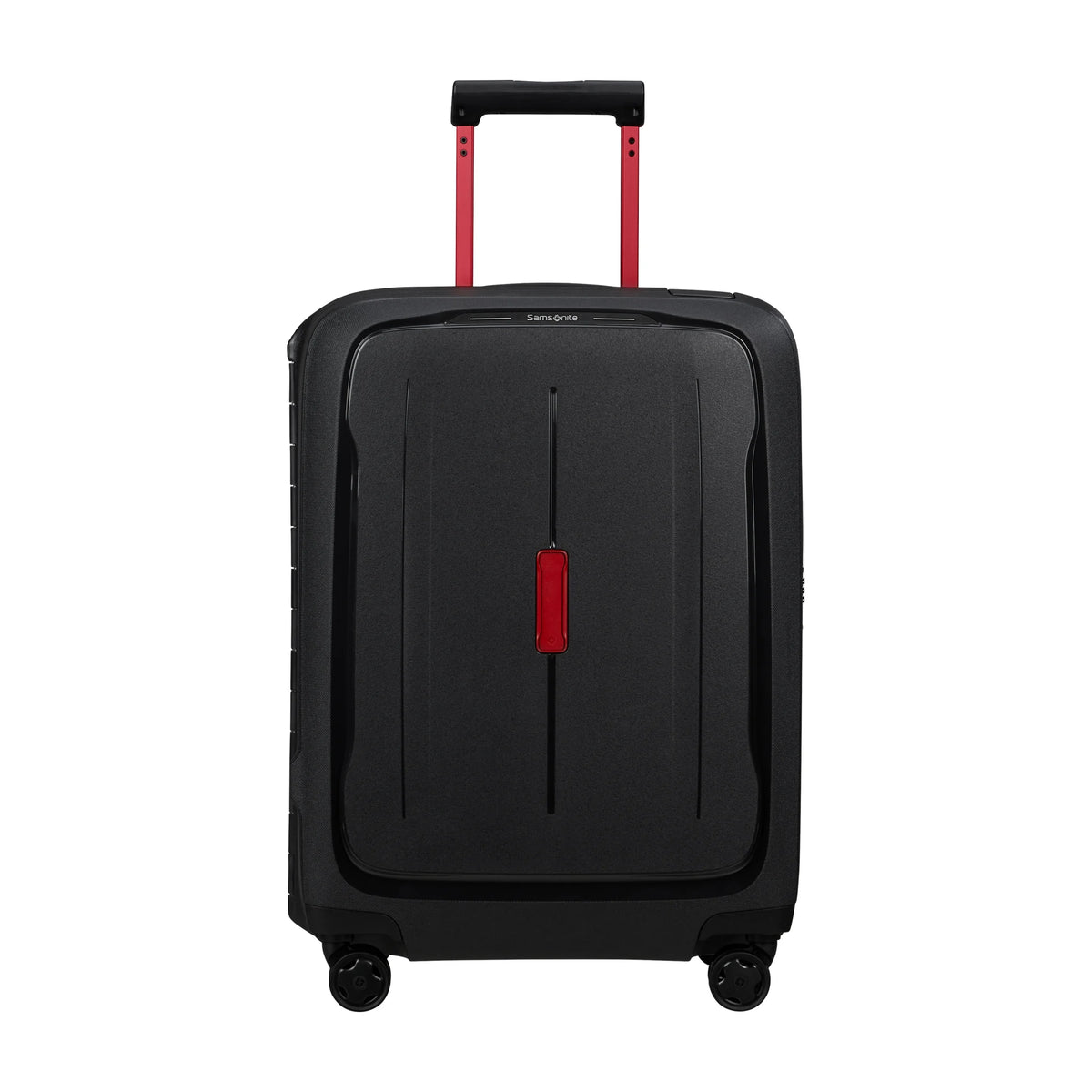 Vista principale di Samsonite Essens Trolley (4 Ruote) - Charcoal/Red