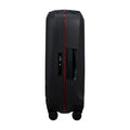 Dettaglio laterale e fondo di Samsonite Essens Trolley (4 Ruote) - Charcoal/Red