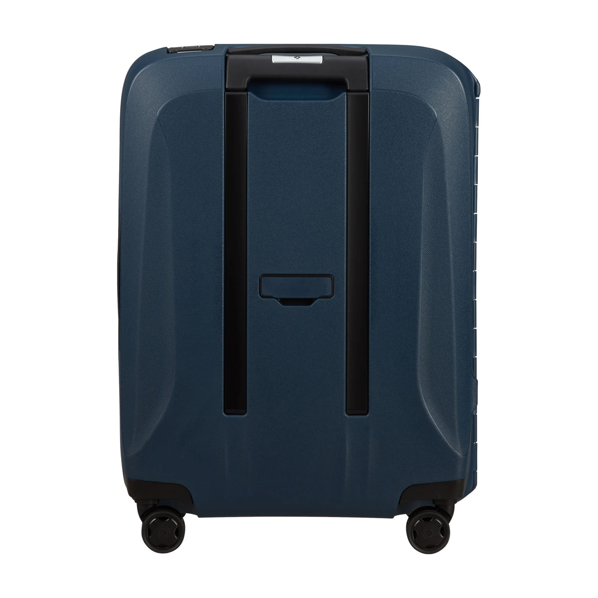 Dettaglio laterale e fondo di Samsonite Essens Trolley (4 Ruote) - Midnight Blue
