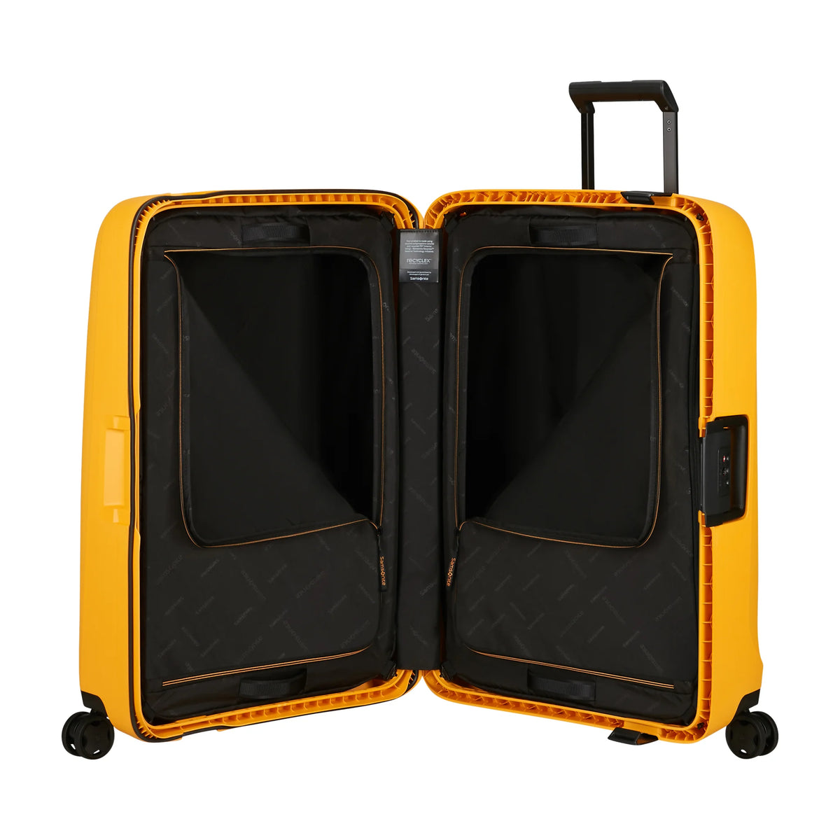 Organizzazione interna e scomparti di Samsonite Essens Trolley (4 Ruote) - Radiant Yellow
