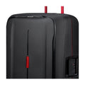 Dettaglio finiture e hardware di Samsonite Essens Trolley (4 Ruote) - Charcoal/Red