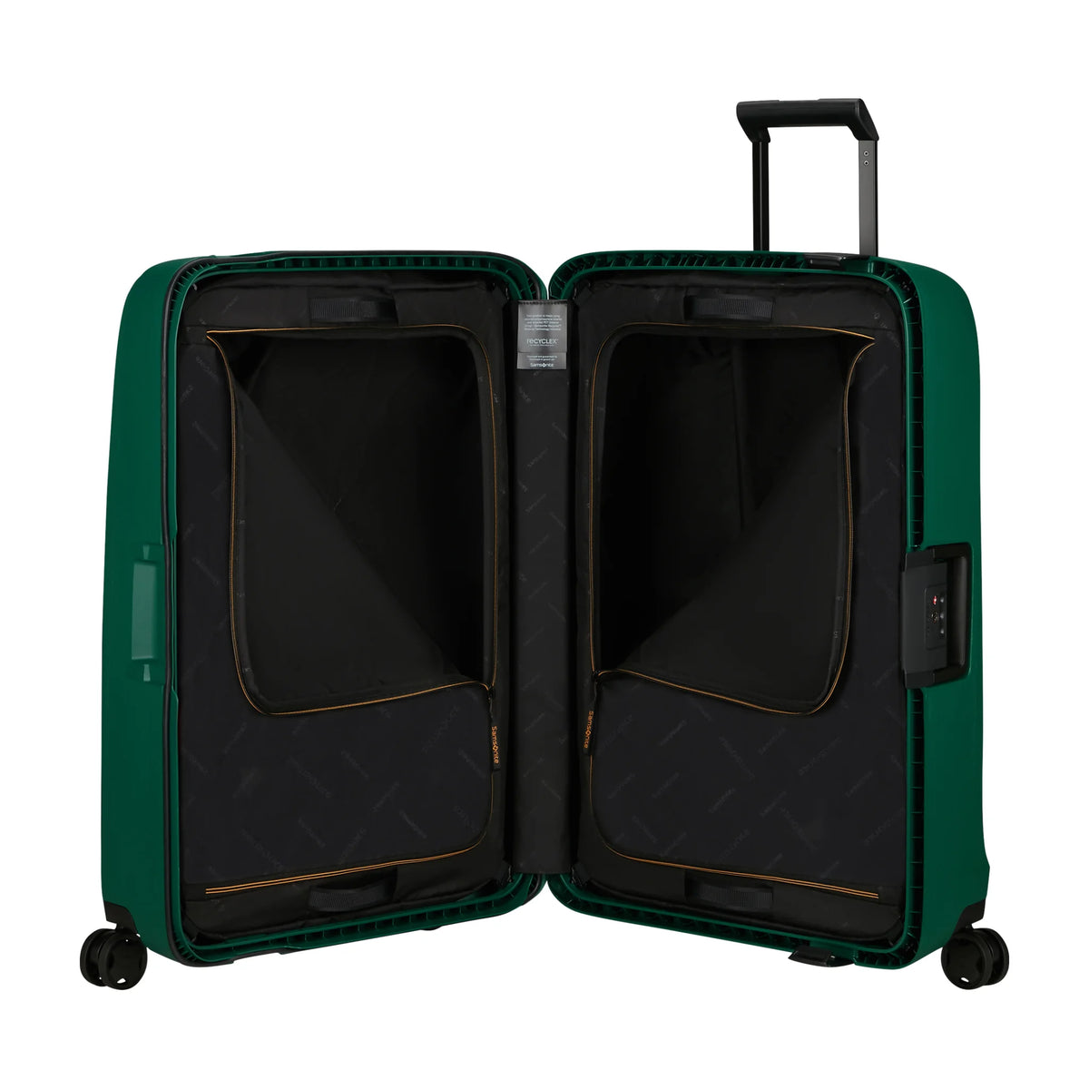 Organizzazione interna e scomparti di Samsonite Essens Trolley (4 Ruote) - Alpine Green