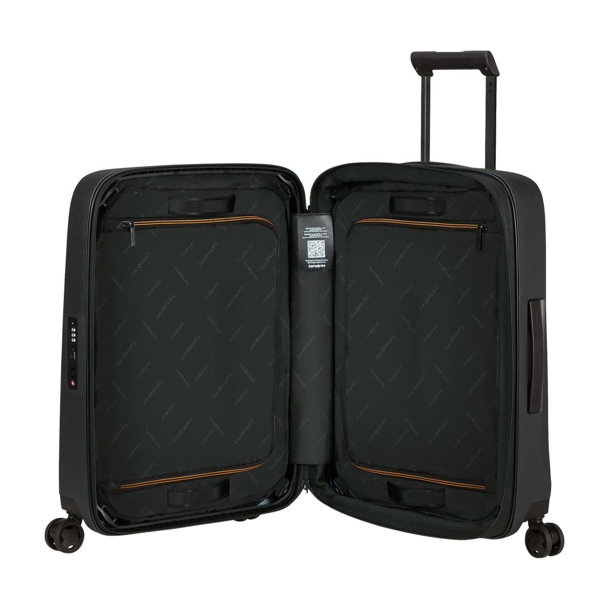 Organizzazione interna e scomparti di Samsonite Essens Trolley (4 Ruote) - Grafite