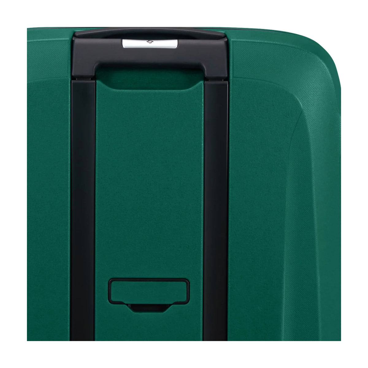 Dettaglio finiture e hardware di Samsonite Essens Trolley (4 Ruote) - Alpine Green