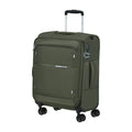 Vista di tre quarti di Samsonite Gotwist Trolley (4 Ruote) - Verde