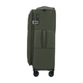 Dettaglio laterale e fondo di Samsonite Gotwist Trolley (4 Ruote) - Verde