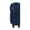 Dettaglio laterale e fondo di Samsonite Gotwist Trolley (4 Ruote) - Navy Blue