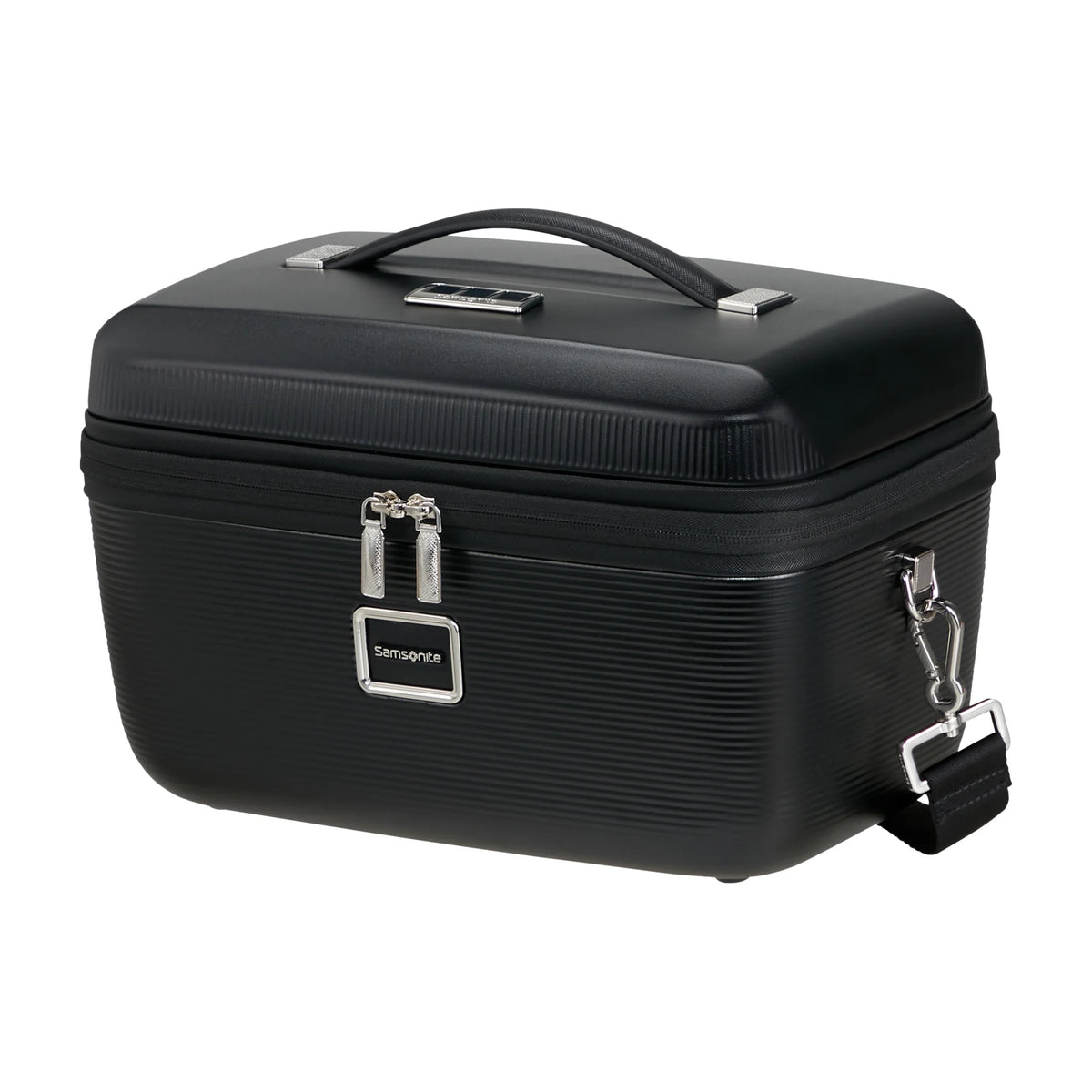 Vista di tre quarti di Samsonite Image Beauty Case Beauty Case - Nero