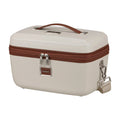 Vista di tre quarti di Samsonite Image Beauty Case Beauty Case - Ivory