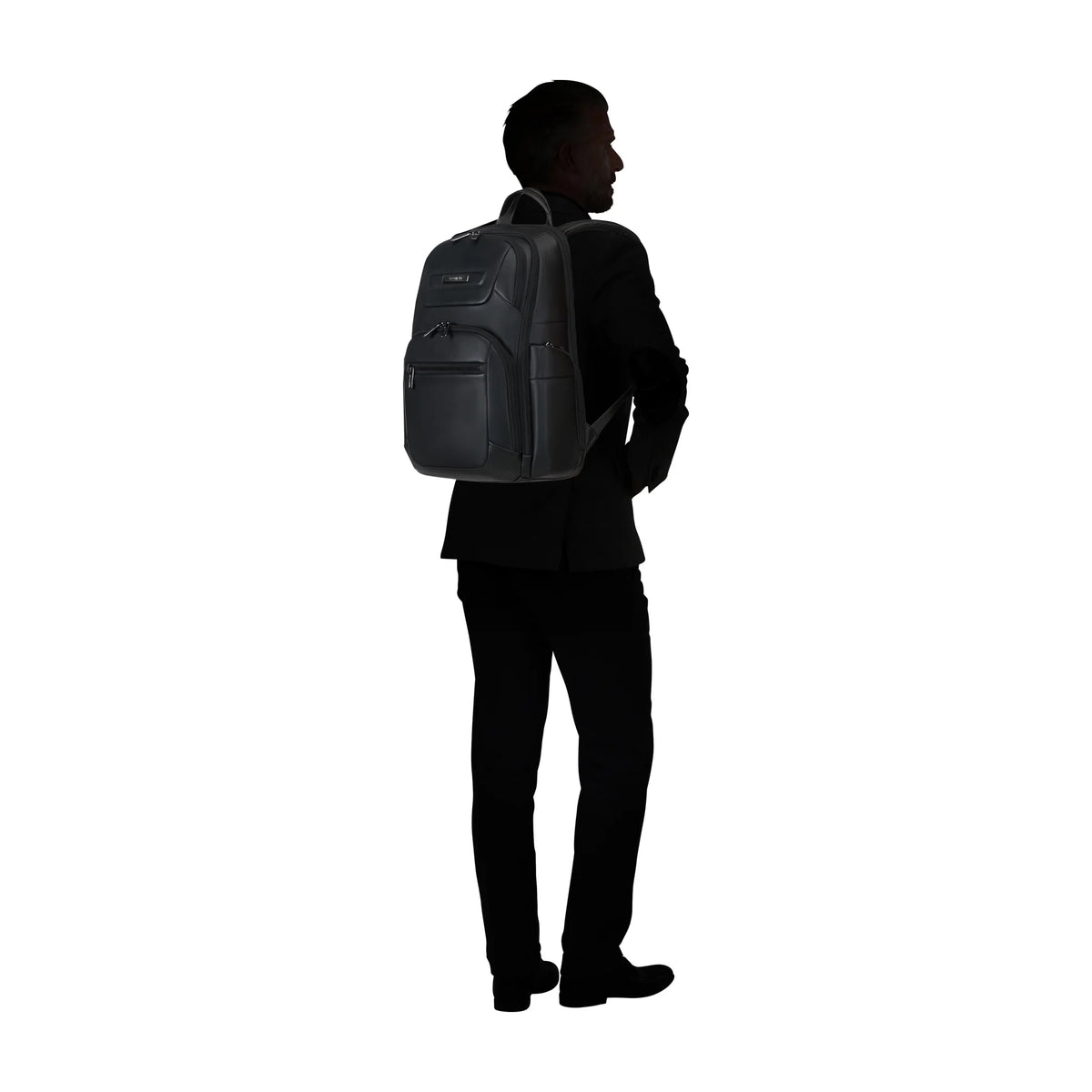 Proporzioni e vestibilità di Samsonite Pro-Dlx 6 Leather Zaino - Nero