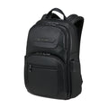 Vista di tre quarti di Samsonite Pro-Dlx 6 Leather Zaino - Nero