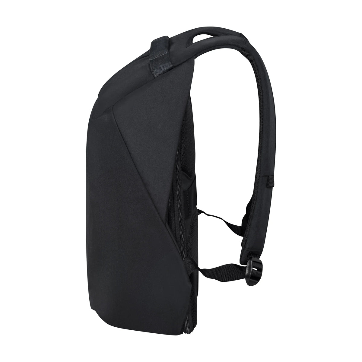 Dettaglio laterale e fondo di Samsonite Securipak 2.0 Zaino - Nero