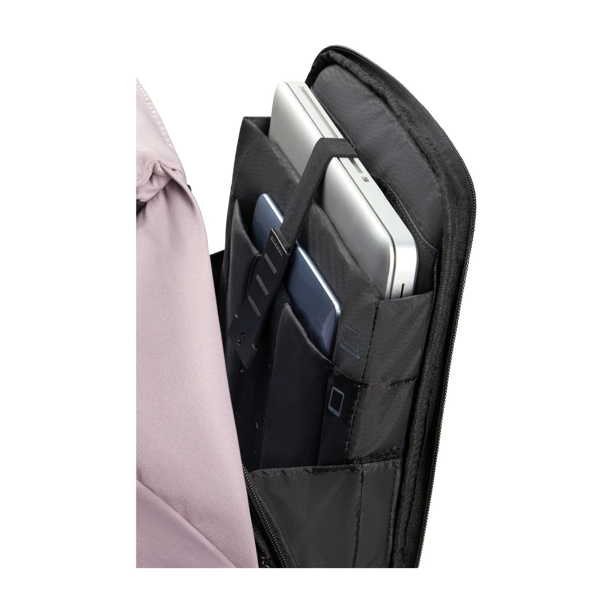 Elementi e accessori inclusi in Samsonite Securipak 2.0 Zaino - Lilac