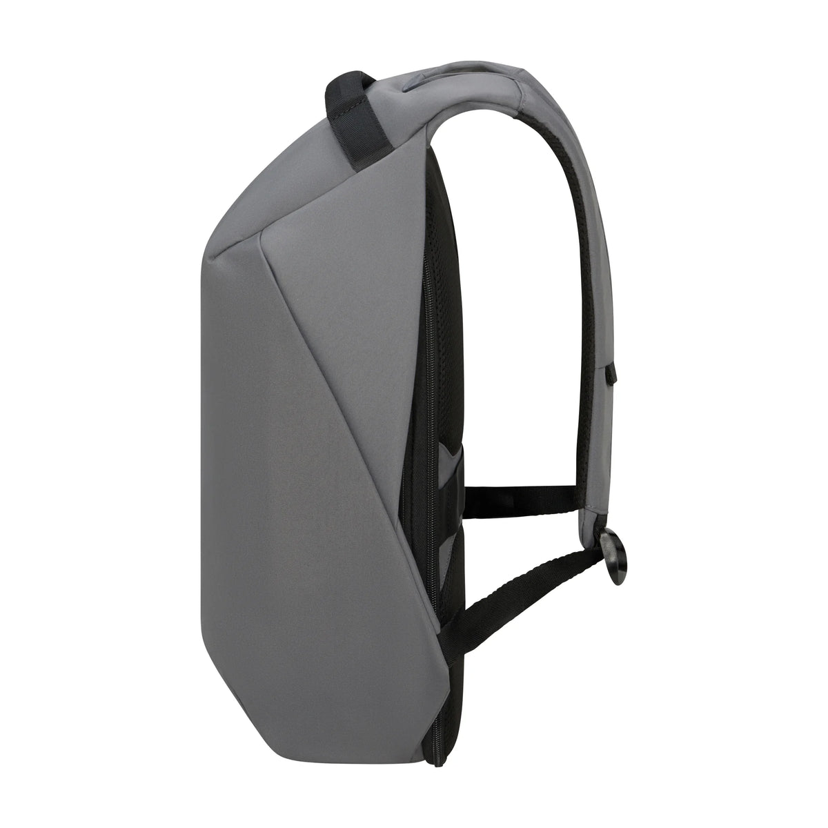 Dettaglio laterale e fondo di Samsonite Securipak 2.0 Zaino - Grigio