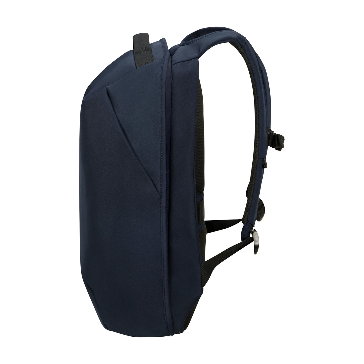 Dettaglio laterale e fondo di Samsonite Securipak 2.0 Zaino - Dark Blue