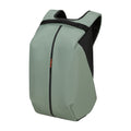 Vista di tre quarti di Samsonite Securipak 2.0 Zaino - Light Sage