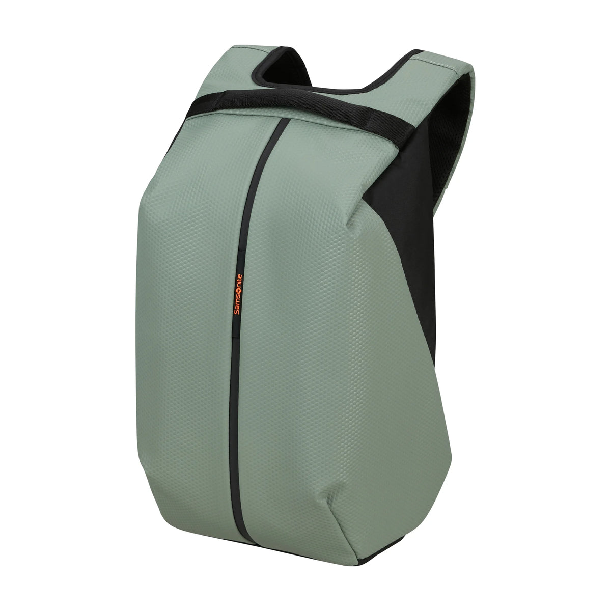 Vista di tre quarti di Samsonite Securipak 2.0 Zaino - Light Sage