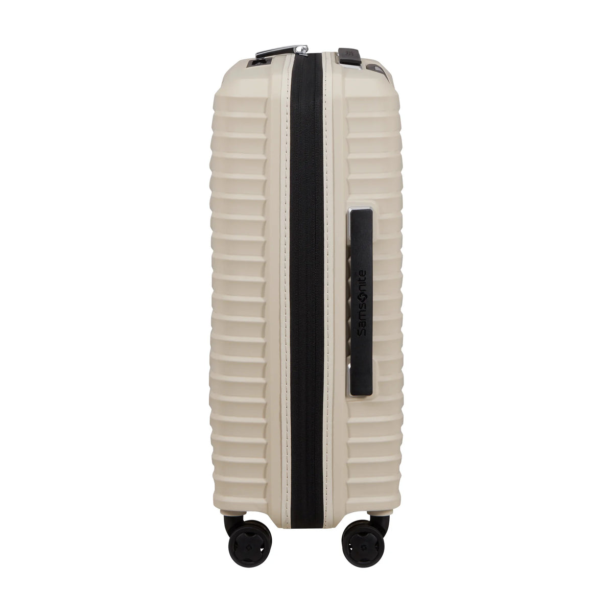 Dettaglio laterale e fondo di Samsonite Upscape Trolley (4 Ruote) - Sandstone