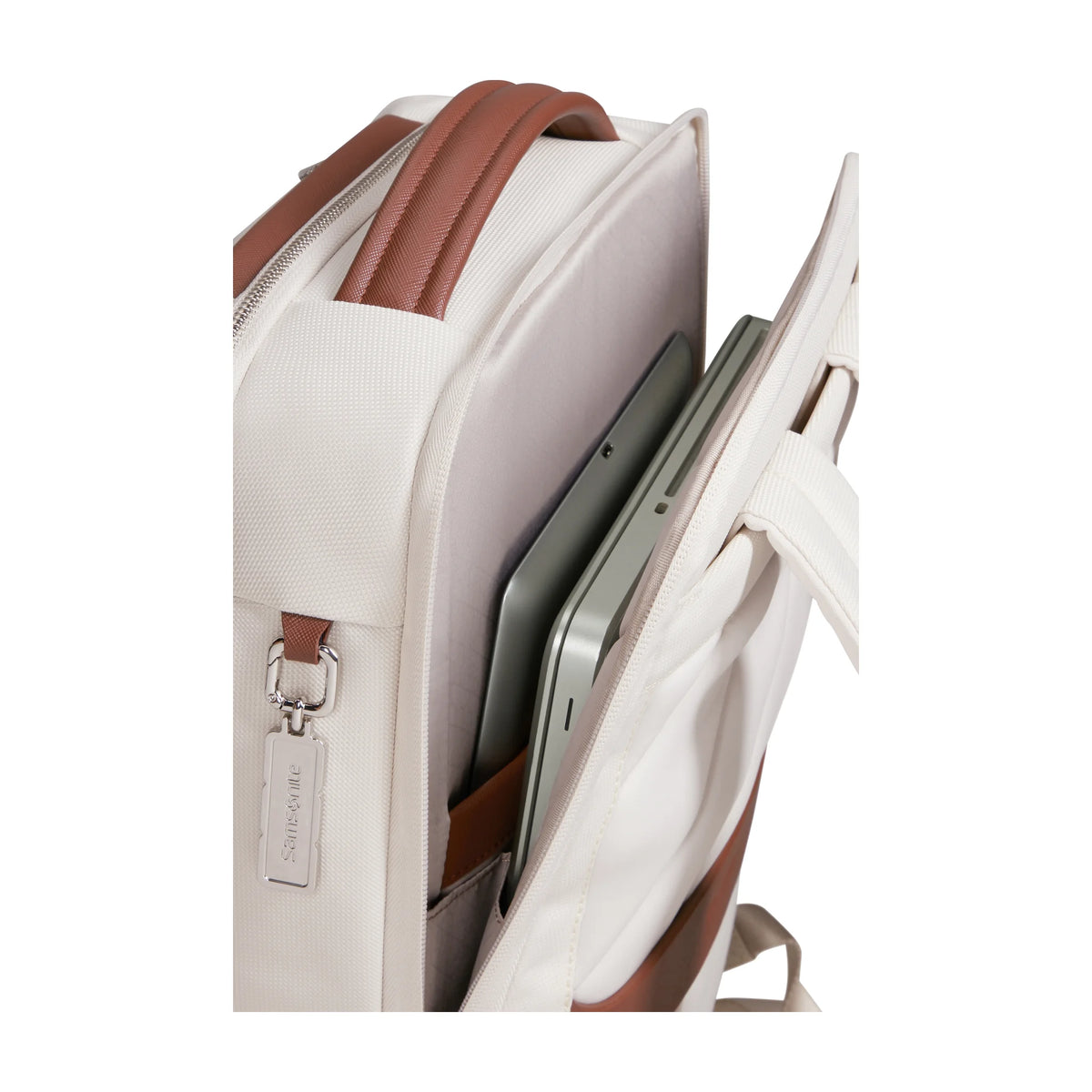 Elementi e accessori inclusi in Samsonite Image Biz Zaino Business - Ivory