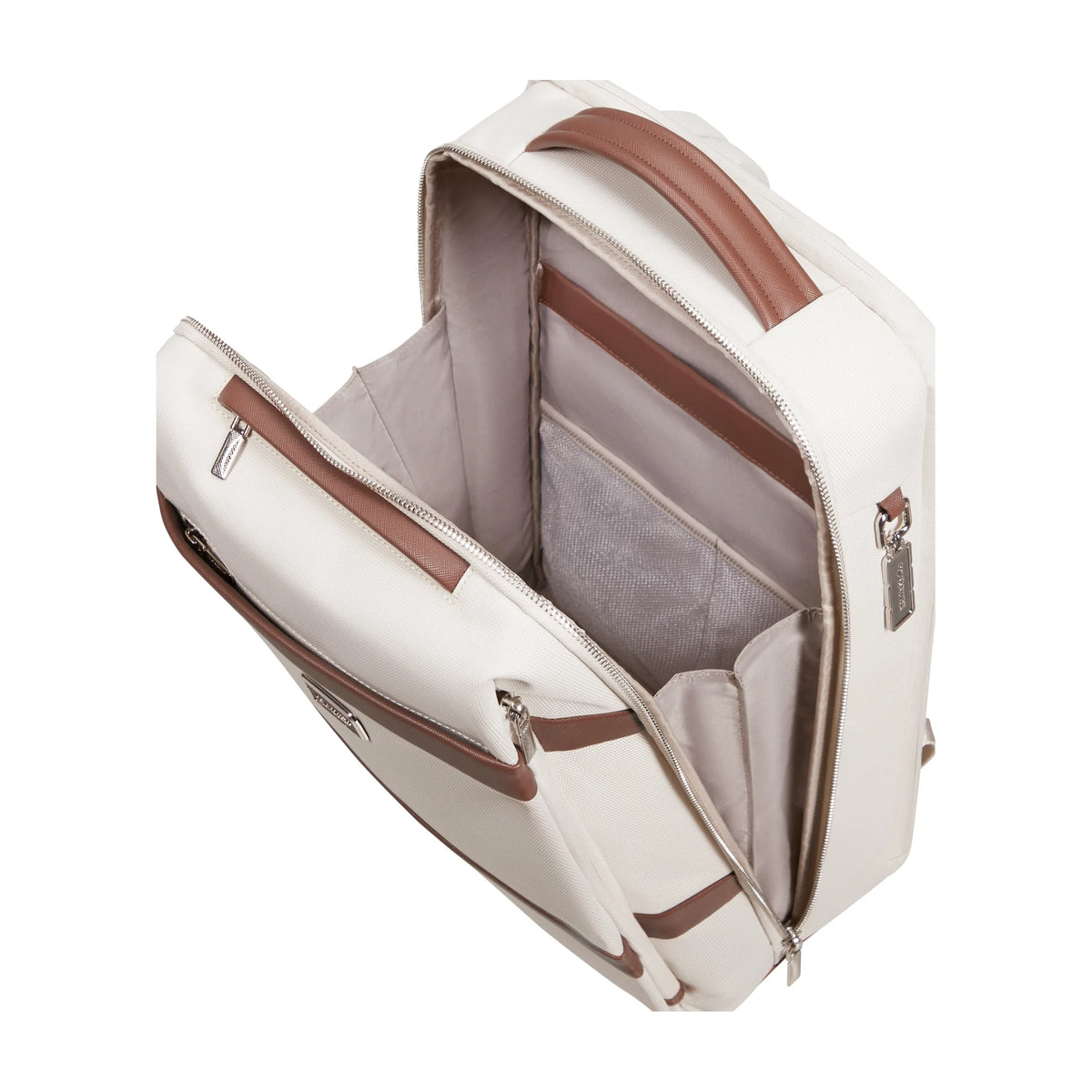 Organizzazione interna e scomparti di Samsonite Image Biz Zaino Business - Ivory
