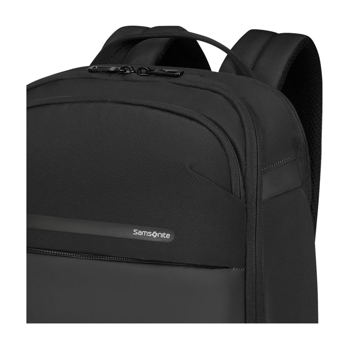 Dettaglio finiture e hardware di Samsonite Moderny Zaino - Nero
