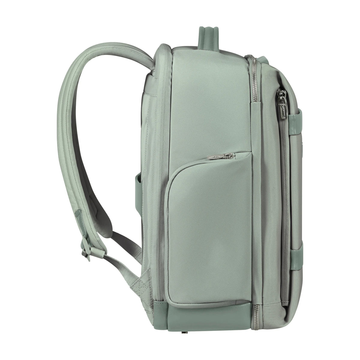 Dettaglio laterale e fondo di Samsonite Image Biz Zaino Da Viaggio E Underseat - Thyme