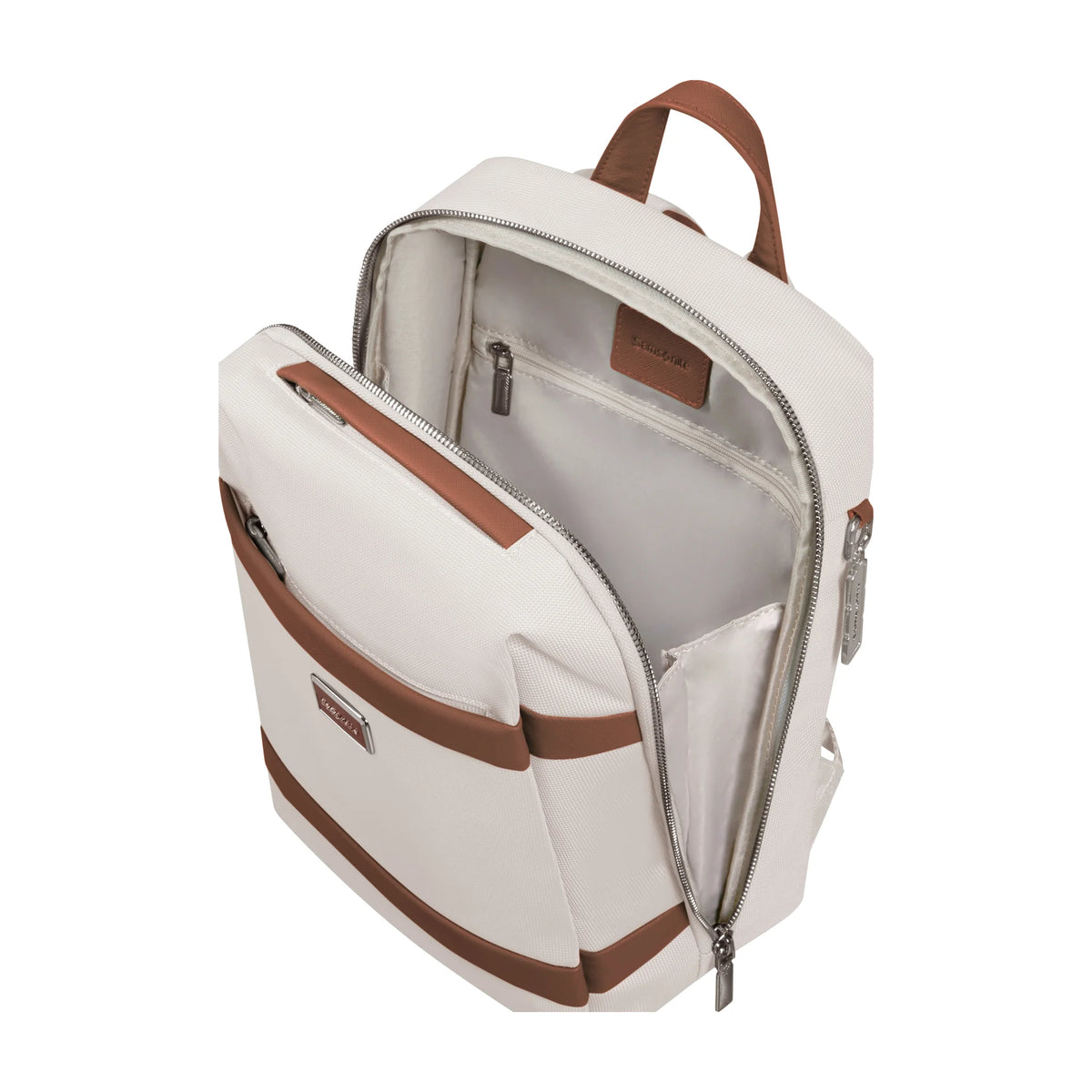 Organizzazione interna e scomparti di Samsonite Image Biz Zaino Lifestyle - Ivory