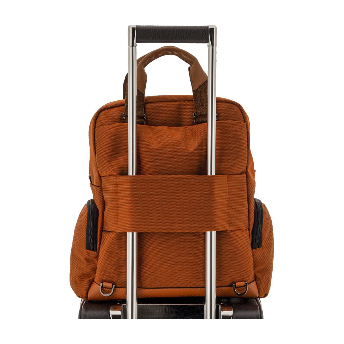 Elementi e accessori inclusi in SPACE SHUTTLE - Scharlau First Class Zaino Business - Arancia