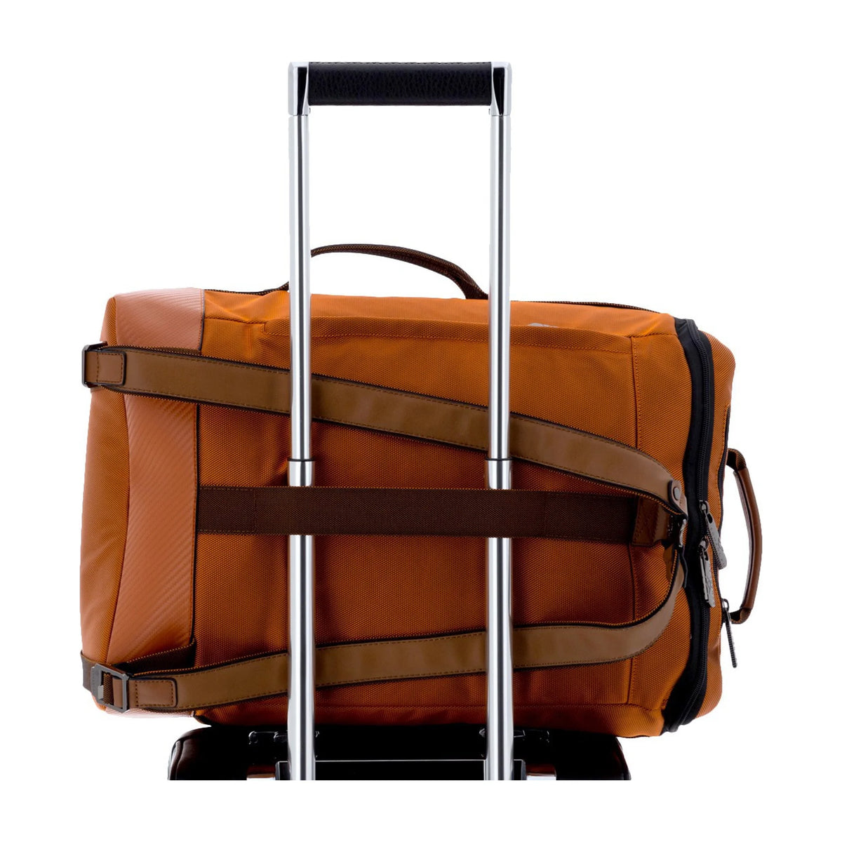 Elementi e accessori inclusi in SPACESHIPONE - Scharlau First Class Zaino Business - Arancia